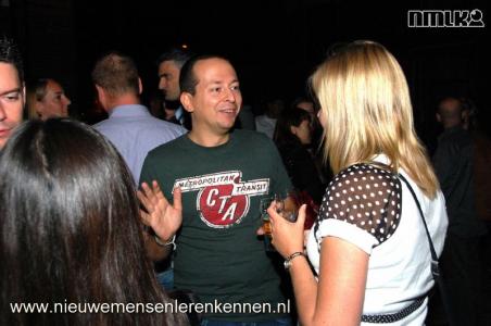 Maandelijkse NMLK De Borrel in Utrecht met 150 nieuwe mensen.