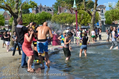 NMLK Splashmob (watergevecht) Amsterdam