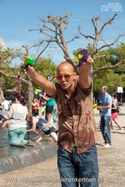 NMLK Splashmob (watergevecht) Amsterdam