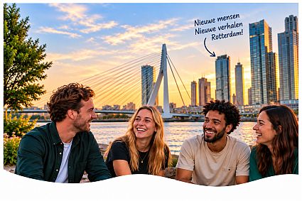 Nieuwe mensen leren kennen in Rotterdam